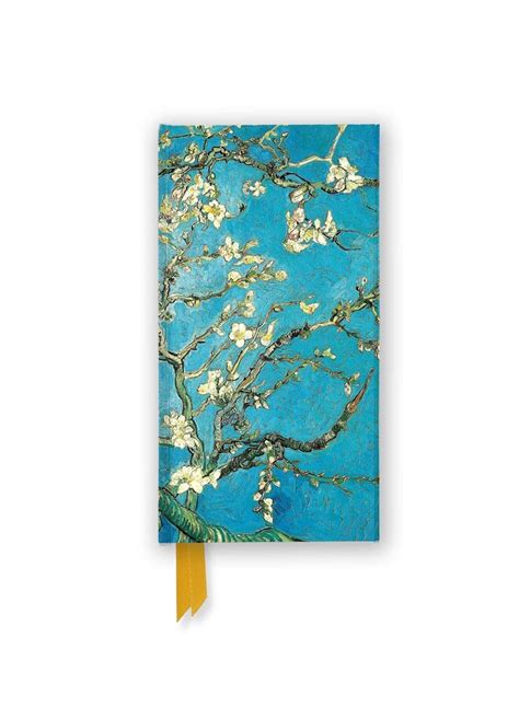 Vincent Van Gogh Almond Blossom Foiled Slimline Journal Book