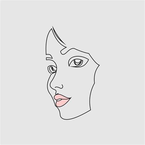 Premium Vector Vector Continuous Line Drawing Woman