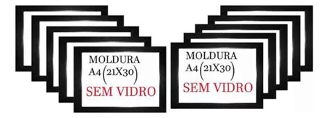 Kit Molduras A Porta Retrato Certificado Sem Vidro Mercadolivre