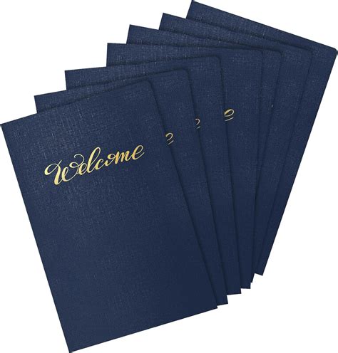 Amazon Affrolling 25 Pack Welcome Pocket Folders Welcome Folders