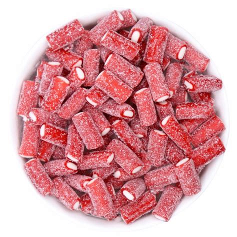 Sour Strawberry Pencil Bites Nostalgic Candy