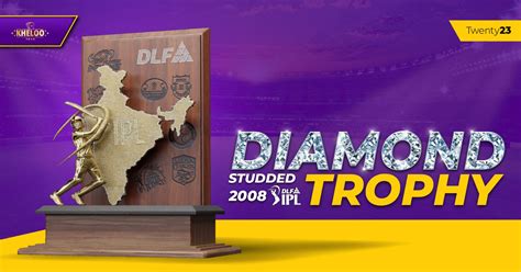 Diamond-Studded IPL 2008 Trophy - Kheloo