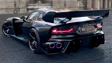 Dodge Viper Srt Monster Widebody Kit By Hycade Vidude