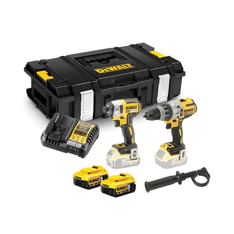 Dewalt Dck P Qw B Rstenloser V Doppelt Kit Akku