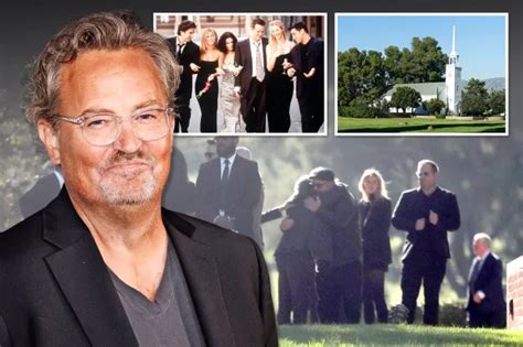 El Elenco De ‘friends’ Le Rindió Homenaje A Matthew Perry En Un íntimo Funeral Cactus24