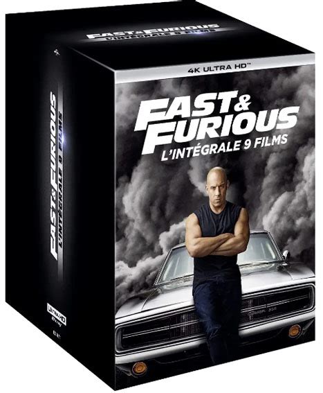 Coffret intégrale Fast Furious Blu ray 4K Ultra HD