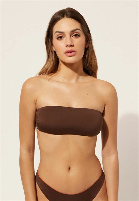 Calzedonia Double Concept Bikini Top Braun C Double Concept Brown