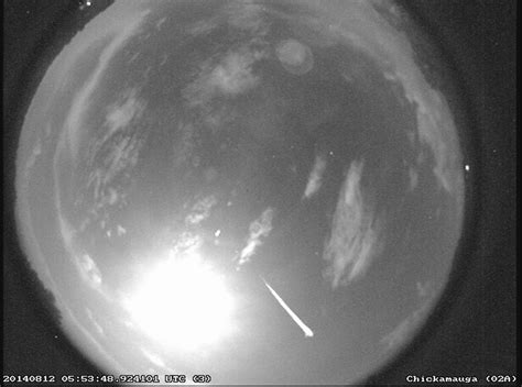 Perseid Meteor Shower Nasa Cameras See Early Shooting Stars Video