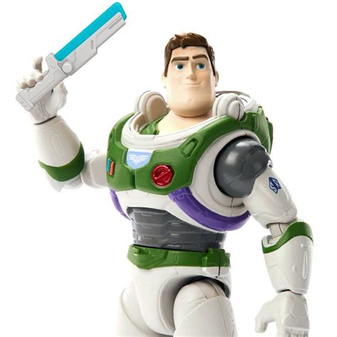 Boneco Articulado E Acessório Buzz Lightyear Patrulheiro Espacial