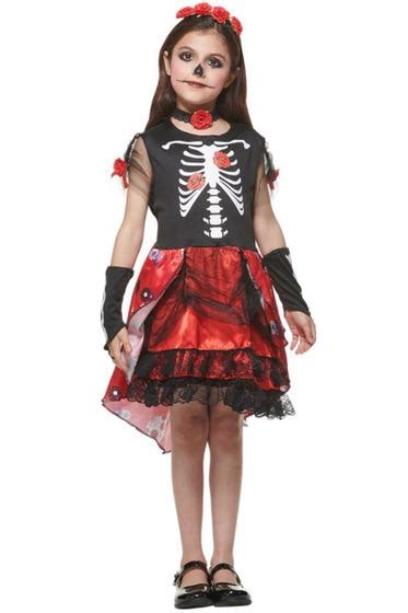 Princess Day Of Dead Girls Costume Blossom Costumes