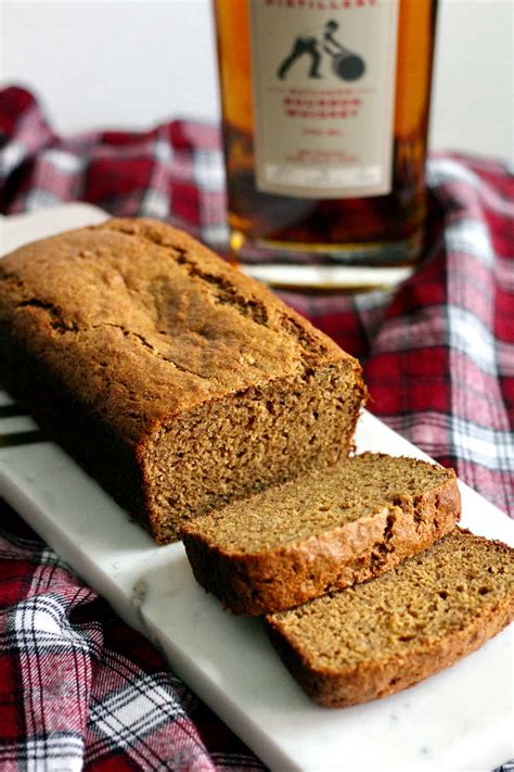 Whole Wheat Bourbon Banana Bread • The Healthy Toast