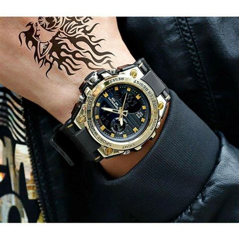 RELÓGIO MASCULINO ESPORTIVO SANDA MODELO 739 ESTILO MILITAR - SANDA 739 ...