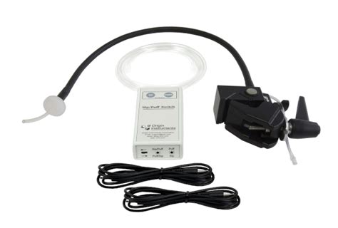 Sip/Puff Switch with Headset - Link Assistive Pty Ltd