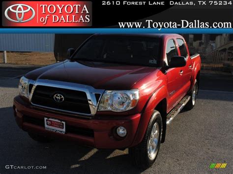 Impulse Red Pearl Toyota Tacoma V Sr Prerunner Double Cab