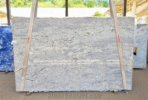 White Ice Granite Slabs from Brazil - StoneContact.com