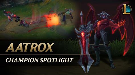 Aatrox Champion Spotlight | Gameplay - League of Legends | Tryhard.cz