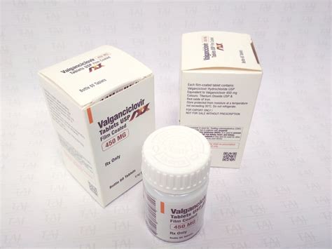 Valganciclovir Tablets USP 450mg Manufacturer In India Taj