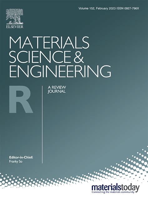 材料科学sci期刊推荐：materials Scienceandengineering R Reports 小佩