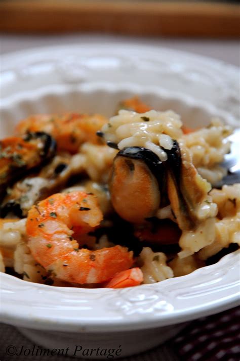 Joliment Partage Par C Line Risotto De La Mer