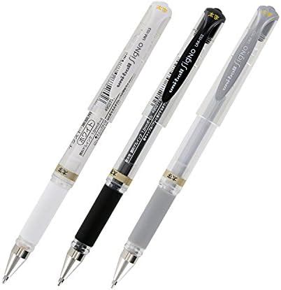 Amazon Uni Ball Um Signo Broad Point Gel Pen White Pack Of