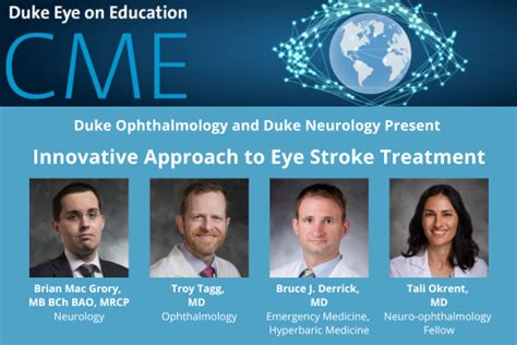 Innovative Approach to Eye Stroke Treatement | Duke Institute for Brain ...