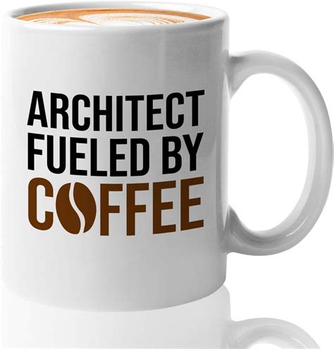 Bubble Hugs Architect Coffee Mug 11oz White Architect