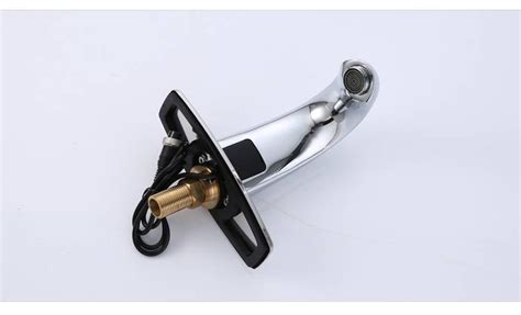 Luxury Hot Cold Bathroom Automatic Touch Free Sensor Faucets Water Saving Inductive Electric