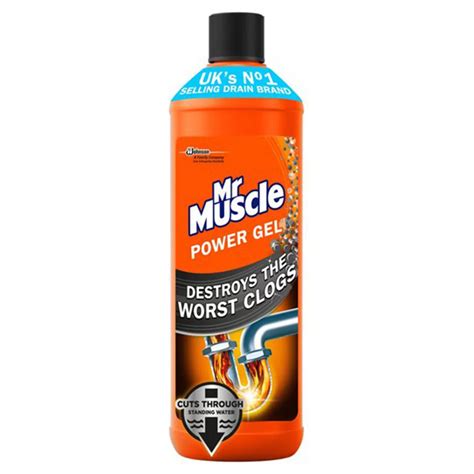 Mr Muscle Power Gel Drain Unblocker The Vet Store