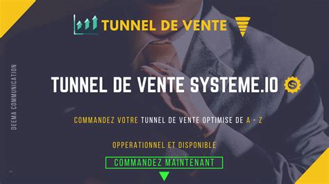 Je vais créer pour vous un tunnel de vente optimisé et rentable clé en