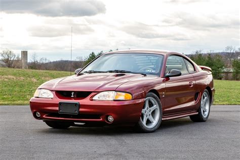 Ford Mustang Svt Cobra For Sale On Bat Auctions Sold For