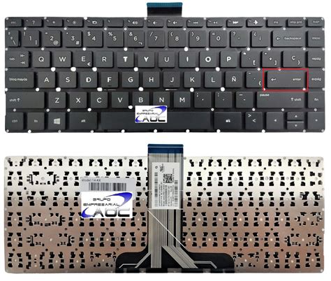 Teclado Hp Stream 14 Ax Enter Horizontal Grupo Empresarial Aoc