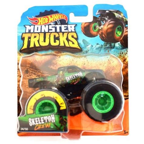 Hot Wheels Monster trucks kaskadérské kousky Skeleton Crew KIDS cz