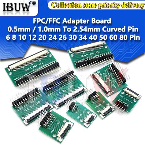 Fpc Ffc Adapter Board Mm Mm To Mm Connector Straight Needle