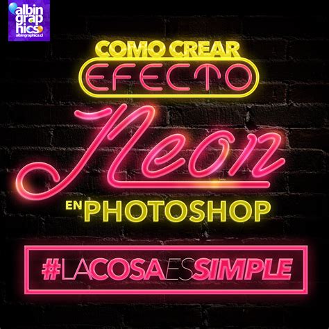 Texto En Neon Con Photoshop Como Crear Un Texto En Neon En Photoshop Images