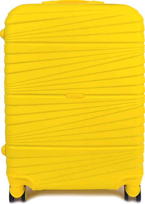 Купить Чемодан Laguna 001-06 жёлтый M в кредит в Алматы – Kaspi Магазин
