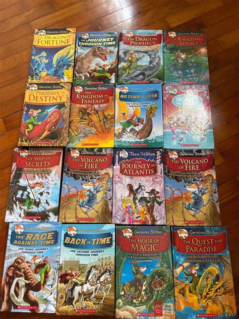 Geronimo Stilton Books Hobbies And Toys Books And Magazines Fiction And Non Fiction On Carousell