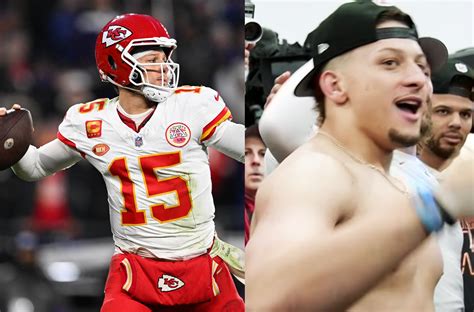 Patrick Mahomes Responds To His Shirtless Dad S Bod Picture Going Viral