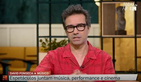 David Fonseca Em Entrevista Na Sic