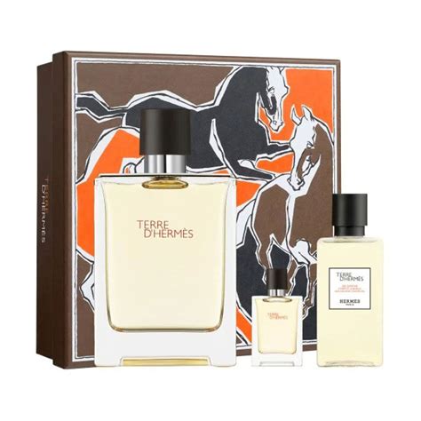 Парфюмированный набор мужской Hermes Terre d'Hermes (туалетная вода ...