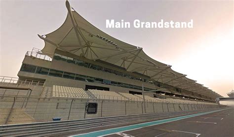 Main Grandstand Abu Dhabi Views Seating Plan Best Seats