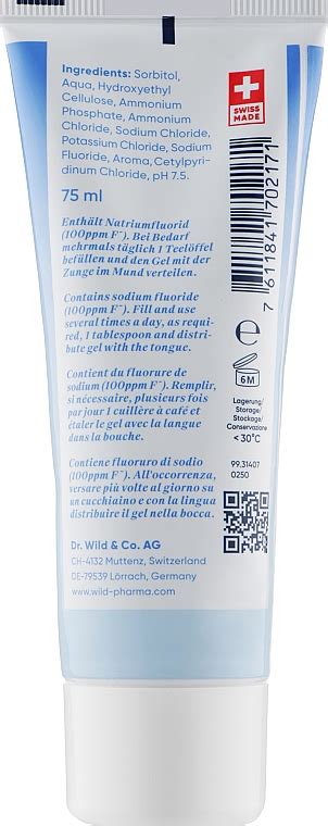 Увлажняющий гель для полости рта - Dr.Wild Emofresh Mundbefeuchter Gel ...