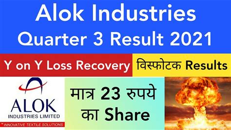 alok industries  results  alok industries share latest news