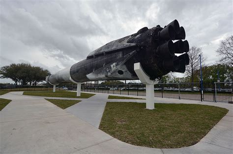 SpaceX Falcon 9 rocket debuts on display at Space Center Houston ...