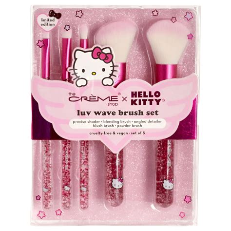 [the CREME] Hello Kitty Brush Set (5pcs) - Palace Beauty