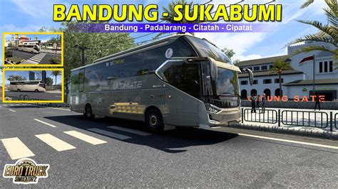 Jelajah Bandung Sampai Sukabumi Roadtrip Map Siliwangi V Ets