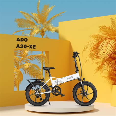 Xe đạp điện gấp gọn ADO A20 XE An Tâm Ebike