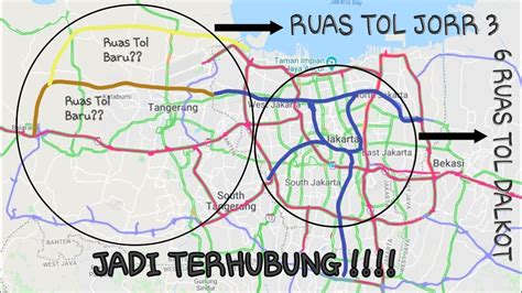 Gambar Detail Rute Toll Jorr 2 45 Koleksi Gambar