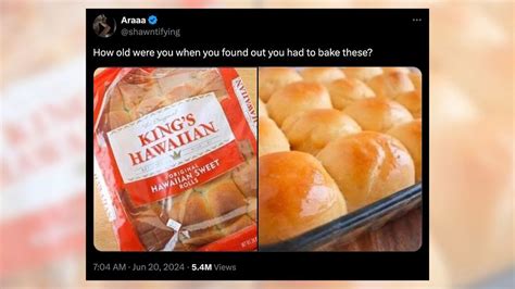 Fact Check Viral Post Claims King S Hawaiian Advises Its Sweet Rolls Require Baking Prior To