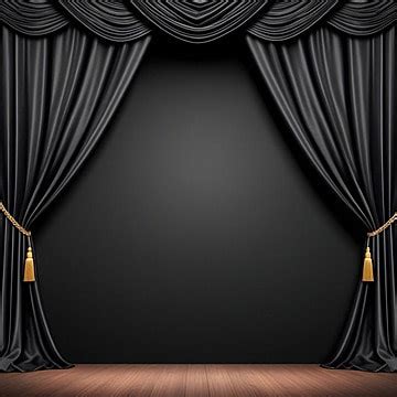 Black Stage Curtain Wallpaper Background, Wallpapers, Backdrop ...