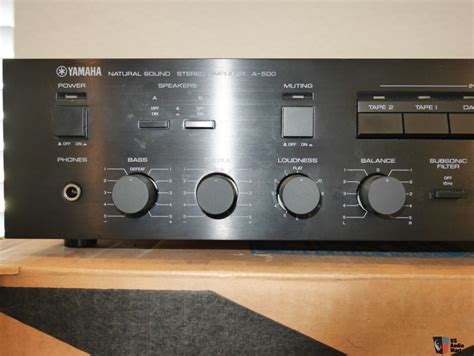 Yamaha A Integrated Amplifier Moving Magnet Moving Coil Mm Mc